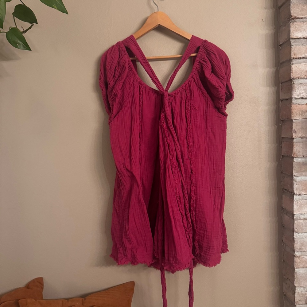 FREE PEOPLE Angele Mini - Dragonfruit Punch - Picture 4 of 7